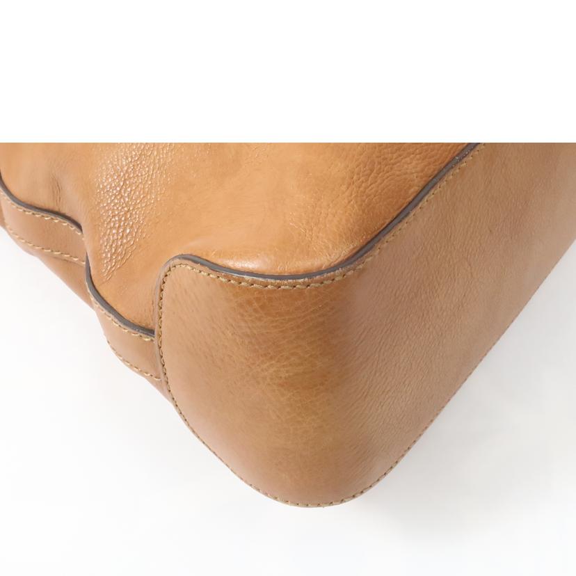 ＧＵＣＣＩ グッチ/ワンショルダーレザーバッグ　タッセル付き　キャンバス　ブラウン系/257026//203***/Bランク/65