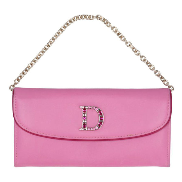 Dior クリスチャンディオール/レザーチェーンウォレット/02-*******/ブランドバック/ABランク/75【中古】