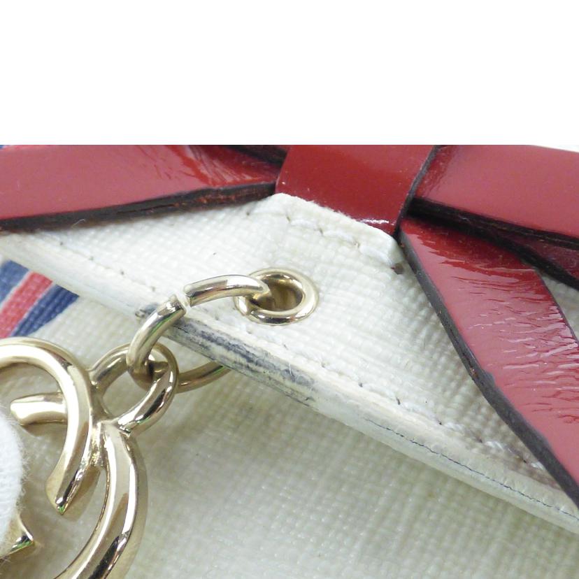 ＧＵＣＣＩ グッチ/ＧＧ　ＰＶＣレザーリボンハート長財布/212104//214*/Bランク/64
