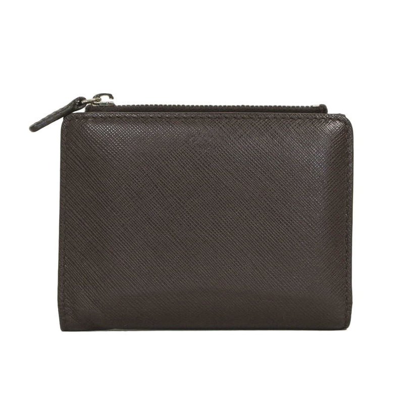 CELINE  セリーヌ /2つ折り レザー財布 /ダークブラウン /Bランク/51