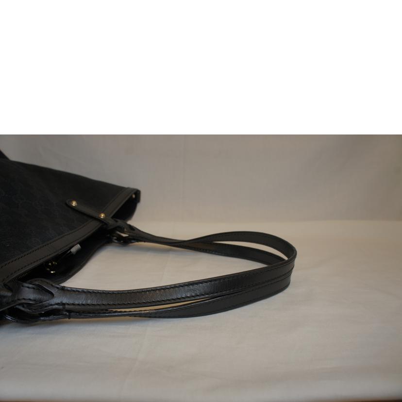 ＧＵＣＣＩ グッチ/ＧＧキャンバススイングトートポーチ付ブラック/247209//493***/Aランク/92