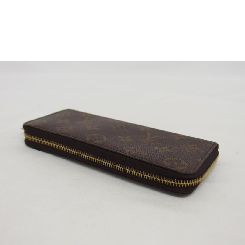 ＬＶ ルイ･ヴィトン ラウンドファスナー長財布 ブラウン ピンク/ポルトフォイユ・クレマンス／ダミエ／ローズバレリーヌ/N41626//ICﾁ***/ABランク/04