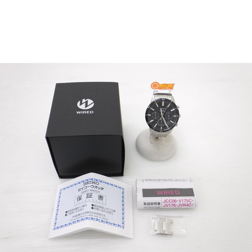 ＳＥＩＫＯ セイコー/ＷＩＲＥＤ／メンズソーラー／クロノグラフ/AGAD414//230054/ABランク/88