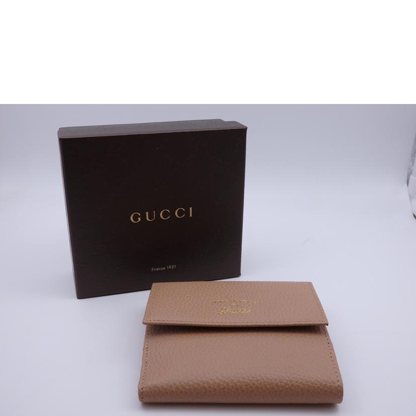 ＧＵＣＣＩ グッチ/Ｗホック財布/368233//496334/Aランク/93