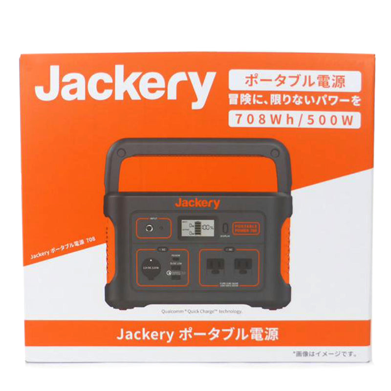 【新品・未使用】jackery （ジャクリ）ポータブル電源　708 Wh