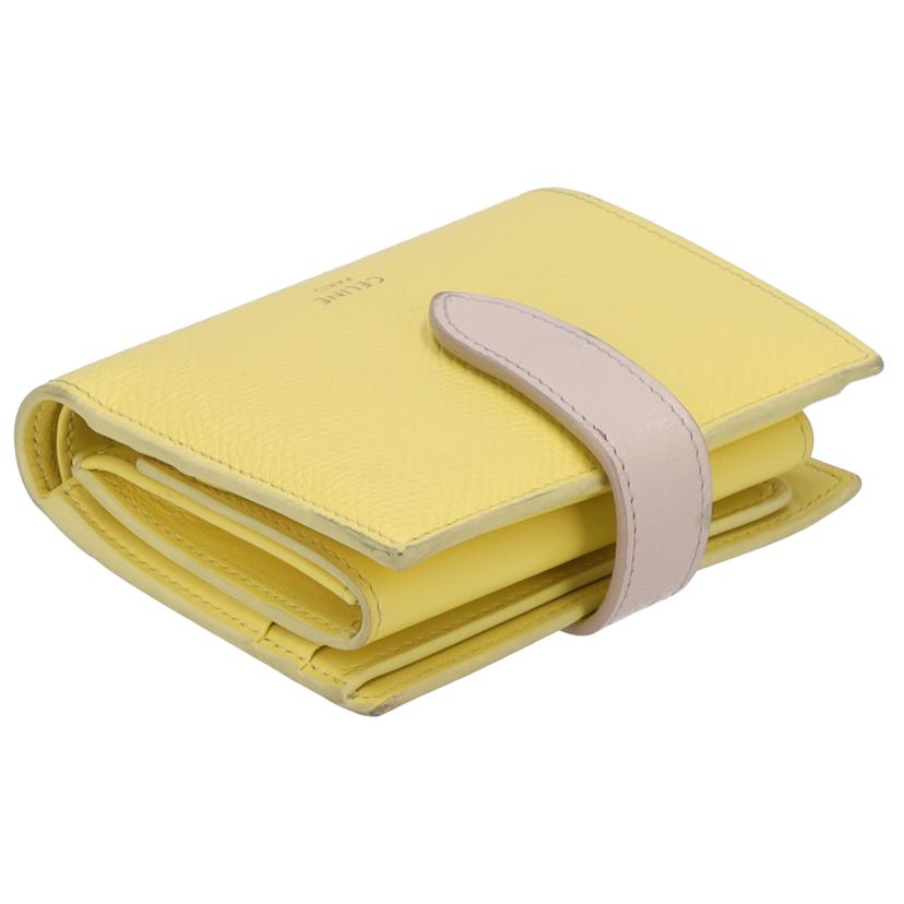 ＣＥＬＩＮＥ セリーヌ/スモールストラップウォレット／バイカラー/10H263BRU.11AD//U-9R-0262/Bランク/75