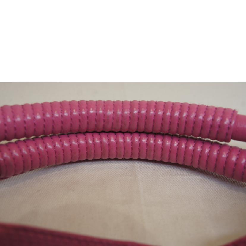 ＬＯＥＷＥ ロエベ/ナッパアイレレザーピンクアナグラムロゴ//Aランク/92