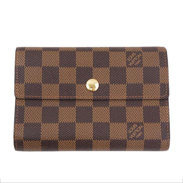 ＬＶ ルイヴィトン/ポルトフォイユ・アレクサンドラ／ダミエ／エベヌ/N63067//CA3170/Aランク/67