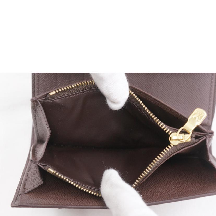 ＬＶ ルイヴィトン/ポルトフォイユ・アレクサンドラ／ダミエ／エベヌ/N63067//CA3170/Aランク/67