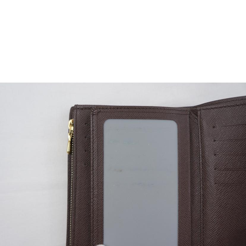 ＬＶ ルイヴィトン/ポルトフォイユ・アレクサンドラ／ダミエ／エベヌ/N63067//CA3170/Aランク/67