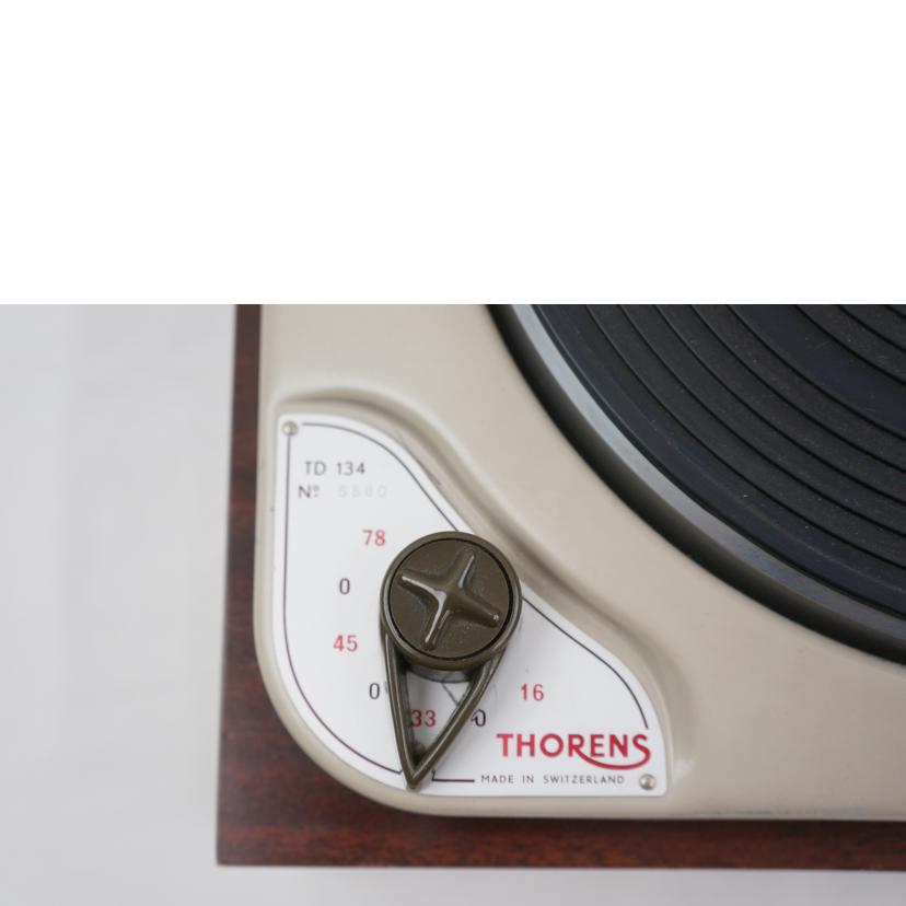 ＴＨＯＲＥＮＳ トーレンス/レコードプレーヤー／ＴＤ１３４/TD134//5580/ABランク/67