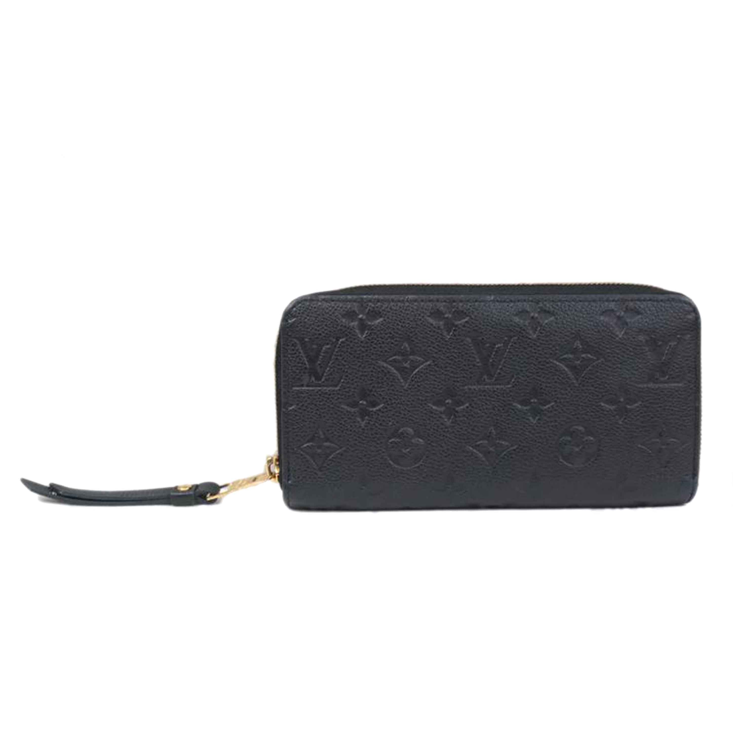 LOUIS VUITTON ルイ･ヴィトン/ジッピーウォレット/アンプラント/ノワール/M61864/SP5***/ルイ･ヴィトン/ABランク/67【中古】