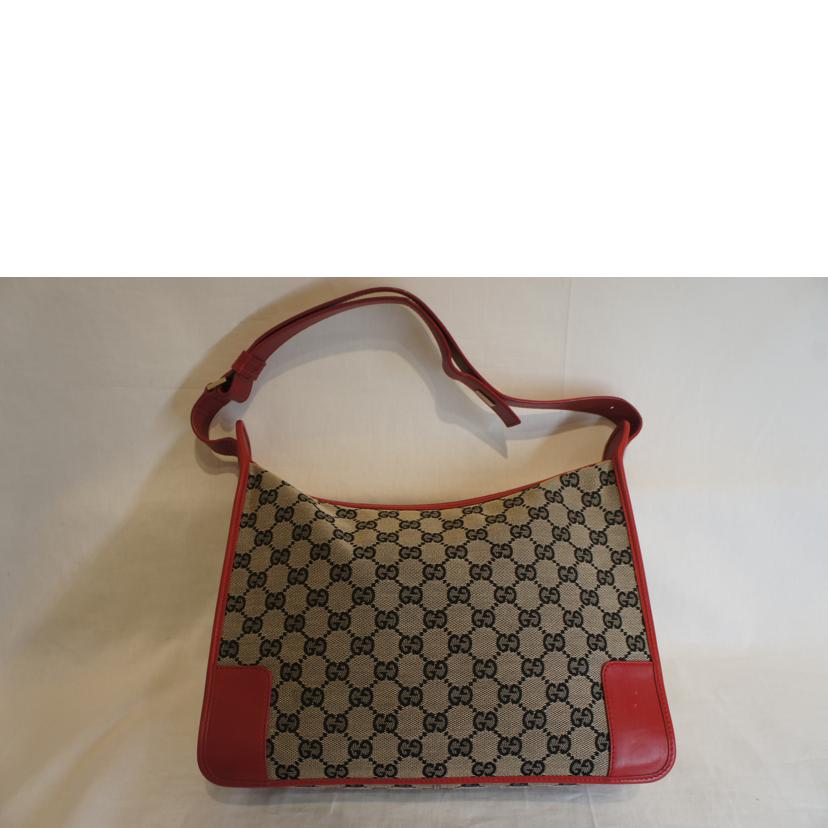 ＧＵＣＣＩ グッチ/ＧＧキャンバスショルダーバッグベージュレッド/001.4205//001***/ABランク/92