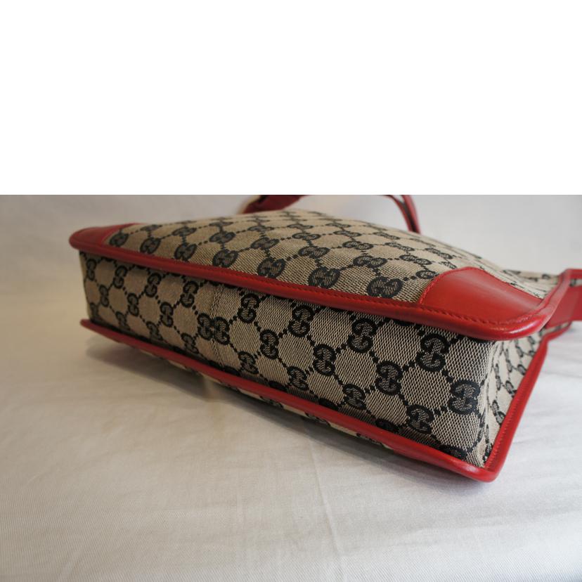 ＧＵＣＣＩ グッチ/ＧＧキャンバスショルダーバッグベージュレッド/001.4205//001***/ABランク/92