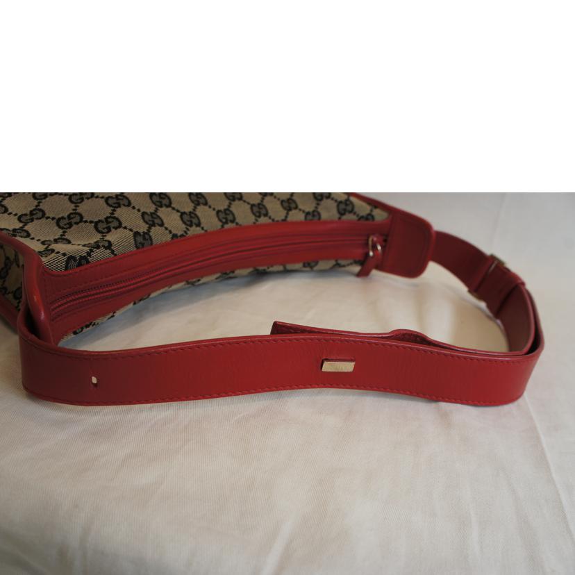 ＧＵＣＣＩ グッチ/ＧＧキャンバスショルダーバッグベージュレッド/001.4205//001***/ABランク/92