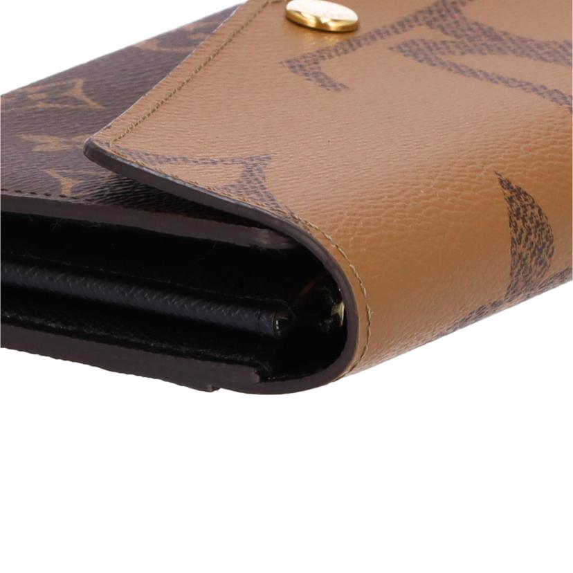ＬＯＵＩＳ　ＶＵＩＴＴＯＮ ルイ・ヴィトン/ポルトフォイユ・サラ／モノグラム・ジャイアントリバース/M80726//RFI*/ABランク/75