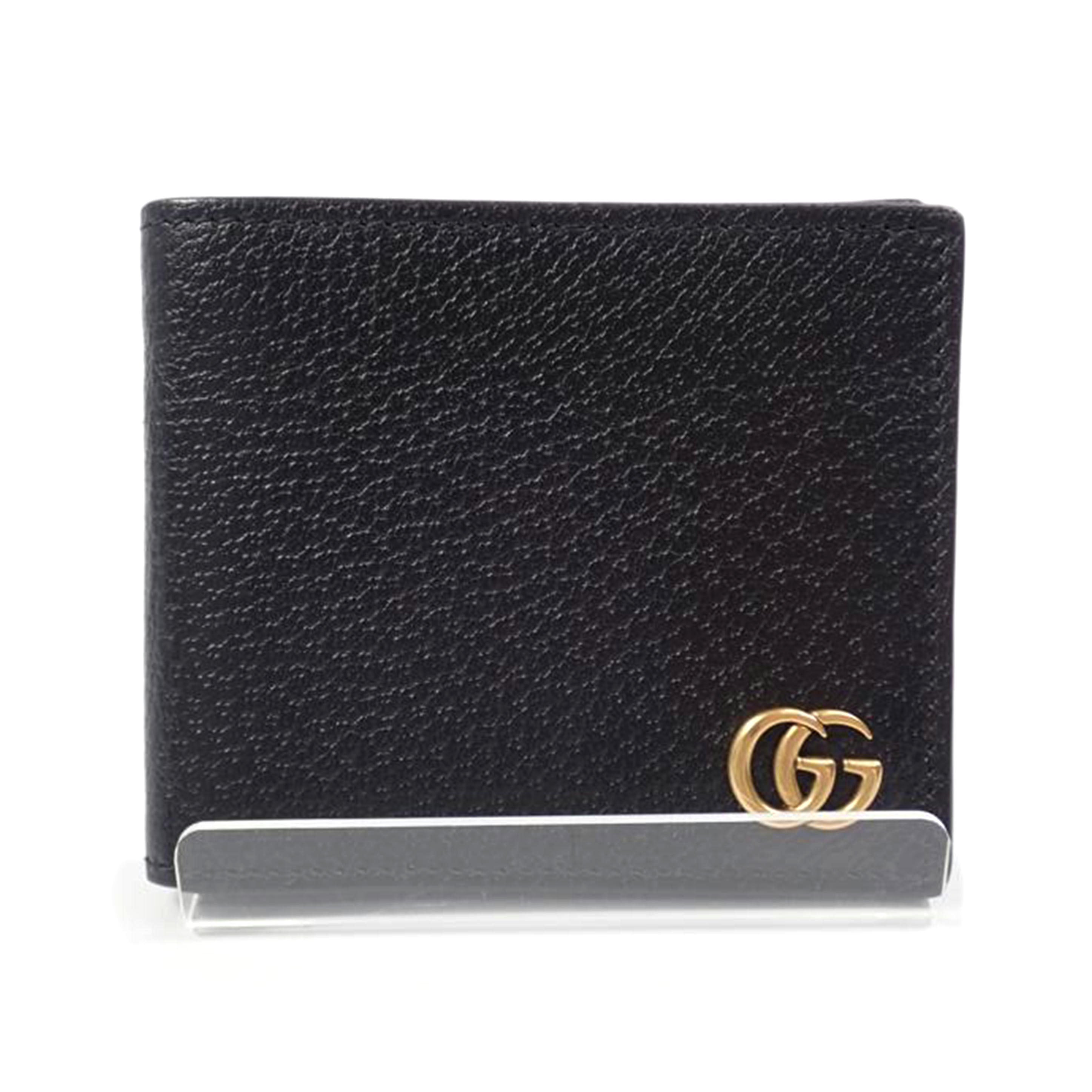 ＧＵＣＣＩ GUCCI/ＧＧマーモント二つ折り財布/428726//496085/Aランク/62