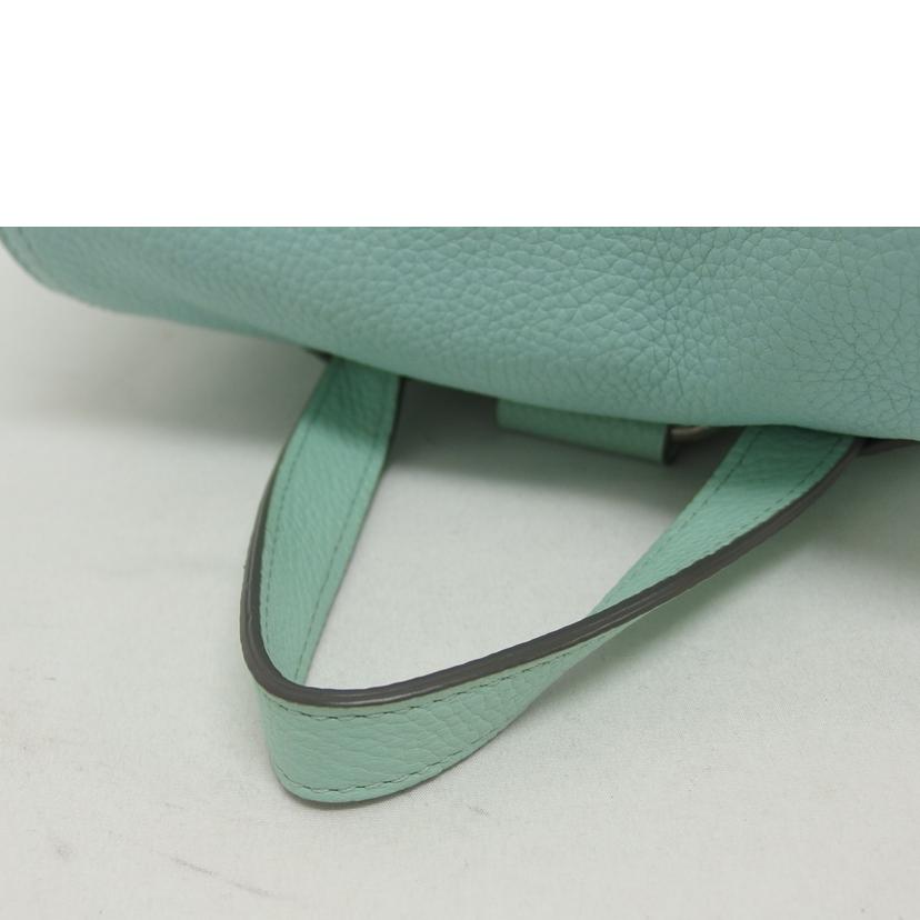 ＣＯＡＣＨ コーチ/ターンロック／レザーリュック／グリーンクリーム/37582//M1580/Bランク/04