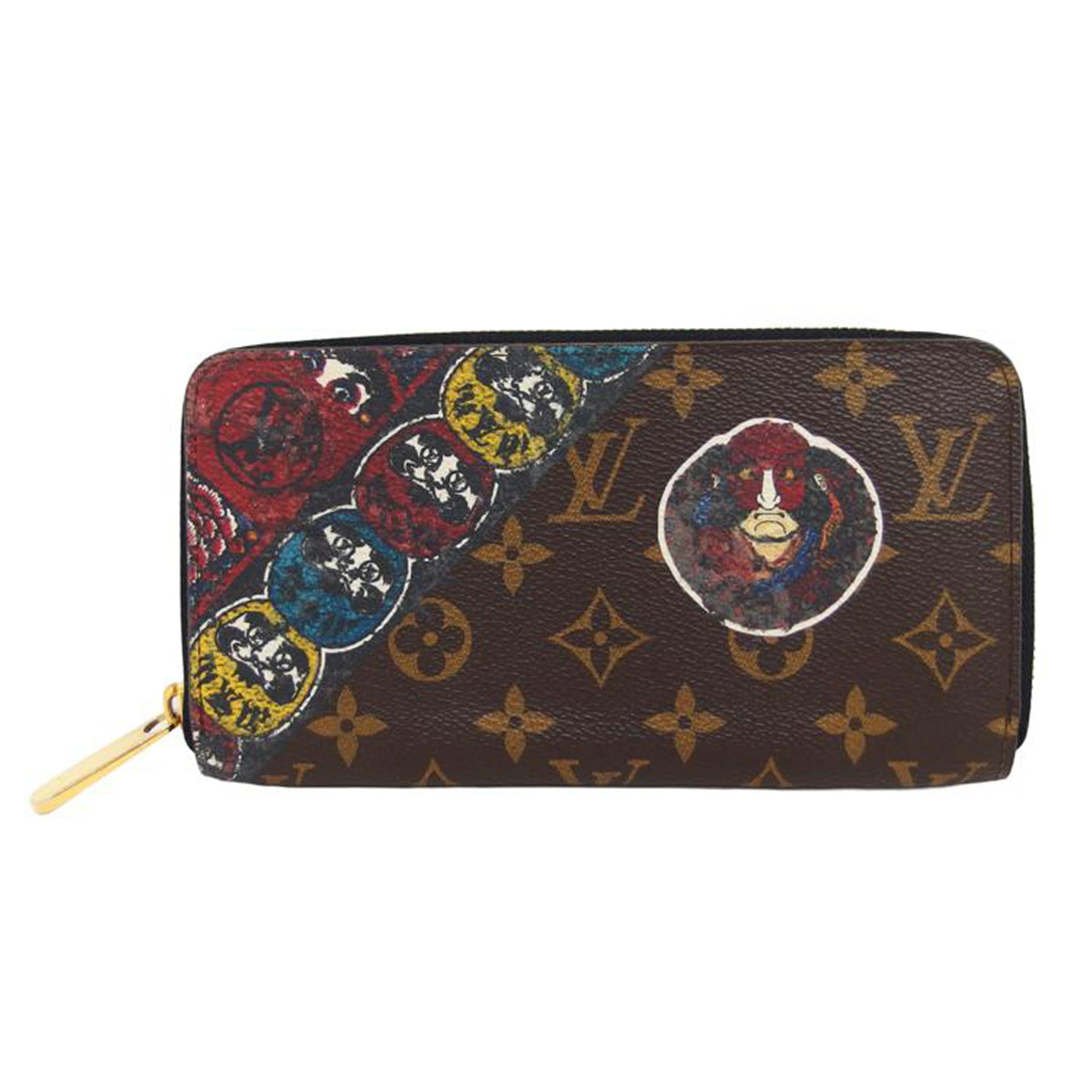 ＬＶ ルイ･ヴィトン 長財布 歌舞伎 ダルマ/ジッピーウォレット／モノグラム／山本寛斎コラボ/M67249//SF4***/Bランク/04