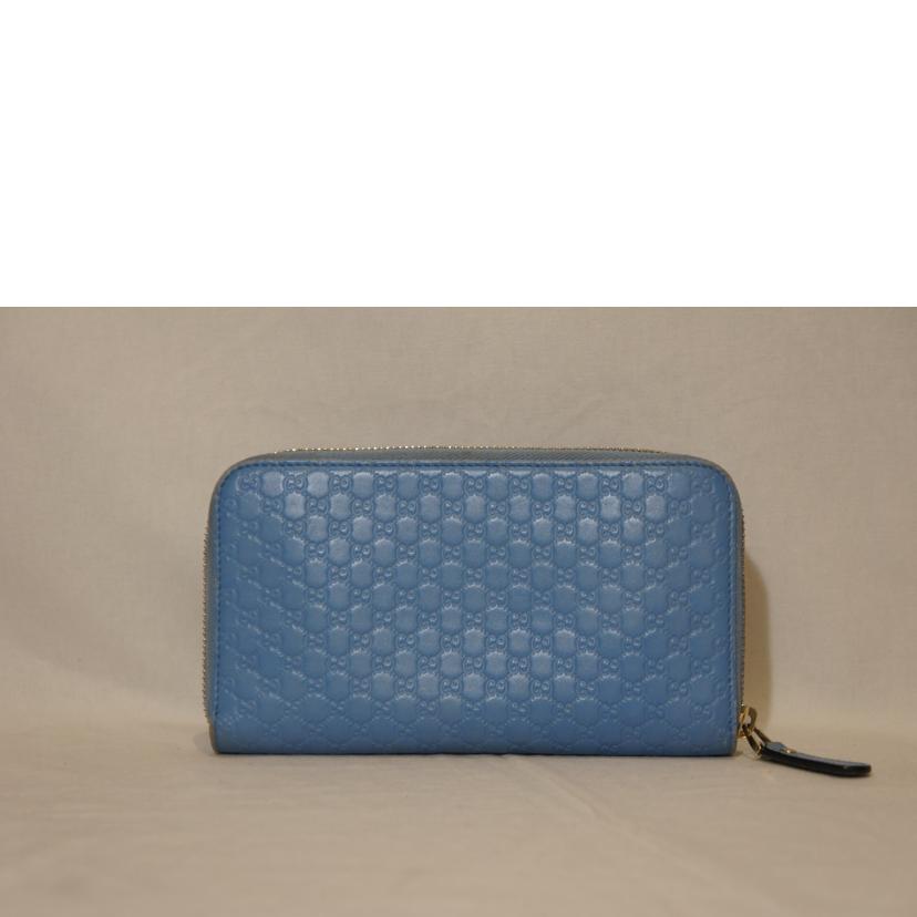ＧＵＣＣＩ グッチ/マイクログッチシマラウンドファスナー長財布/449391//493075/Bランク/94