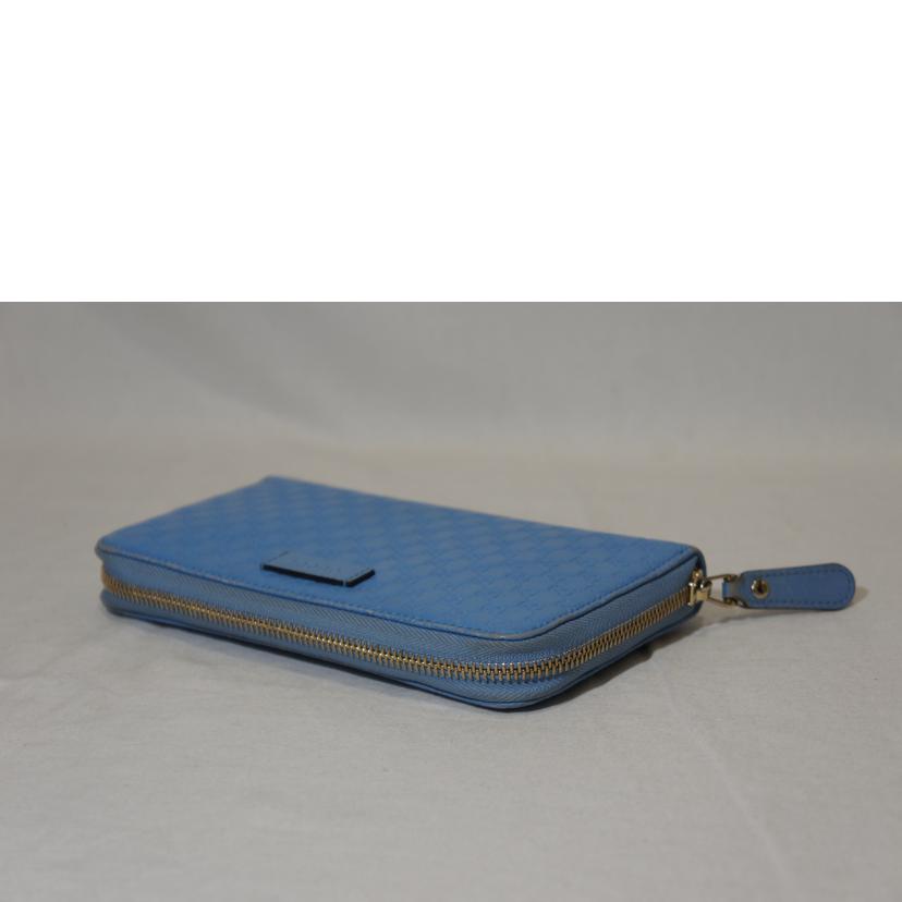 ＧＵＣＣＩ グッチ/マイクログッチシマラウンドファスナー長財布/449391//493075/Bランク/94