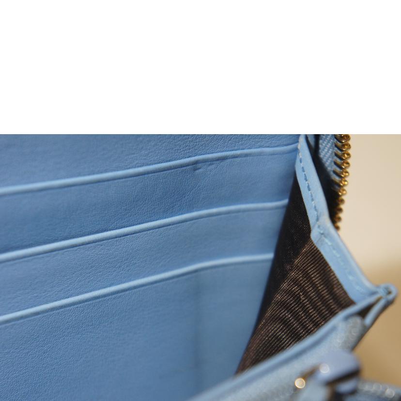 ＧＵＣＣＩ グッチ/マイクログッチシマラウンドファスナー長財布/449391//493075/Bランク/94