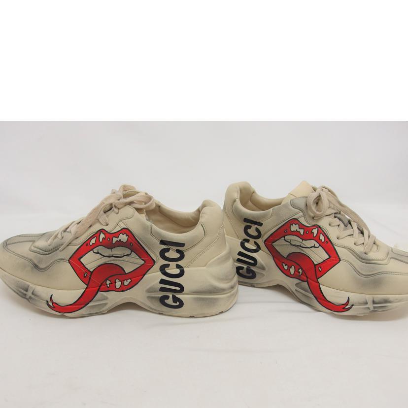 ＧＵＣＣＩ グッチ/ライトン・マウスプリントスニーカー／ヴィンテージ加工/552089//ABランク/04