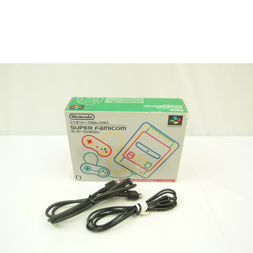ＮＩＮＴＥＮＤＯ NINTENDO/クラシックミニＳＦＣ/CLV-301//Bランク/83