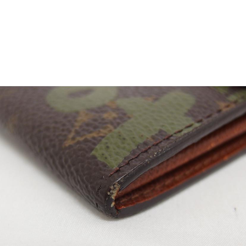 ＬＶ ルイ･ヴィトン LOUIS VUITTON 長財布 ブラウン カーキ/ポルトモネ・クレディ／モノグラム／グラフィティ/M92188//TH0***/ABランク/04