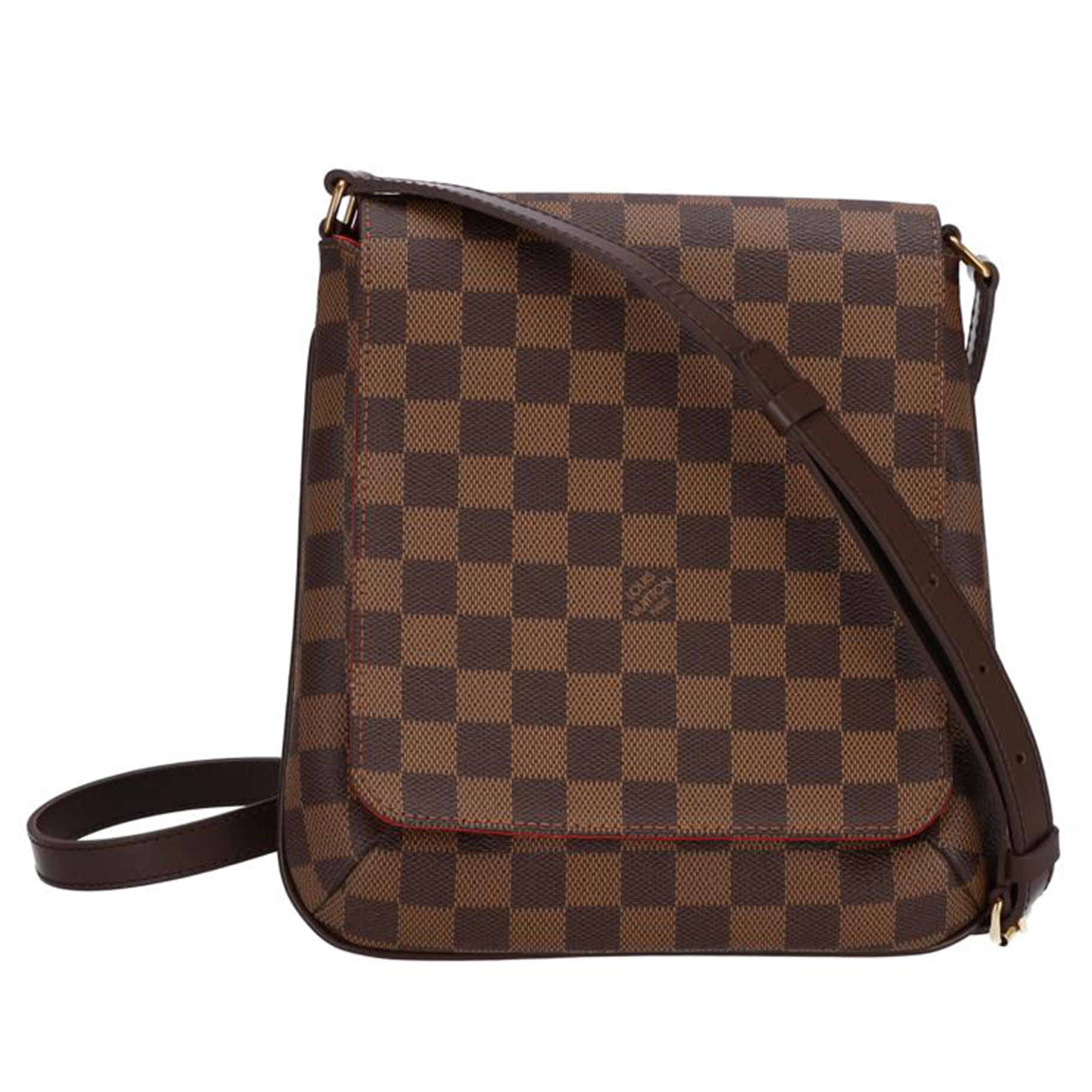 ＬＯＵＩＳ　ＶＵＩＴＴＯＮ ルイ・ヴィトン/ミュゼット・サルサ　ロングショルダー／ダミエ／エベヌ/N51300//LM0***/Aランク/75