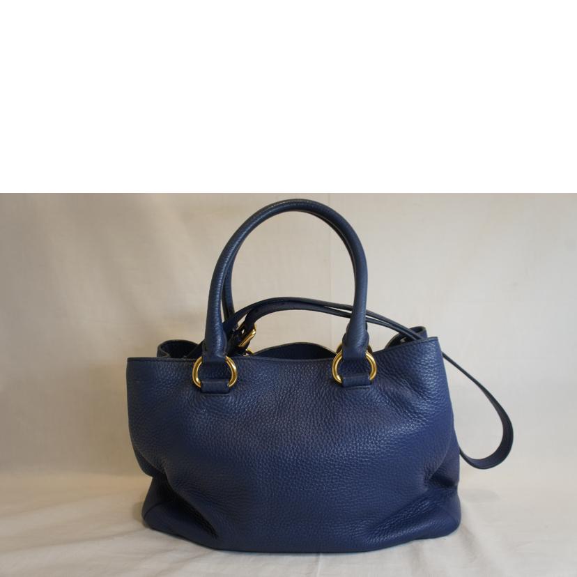 ＰＲＡＤＡ プラダ/ネイビーレザー　２ＷＡＹ//204/ABランク/92