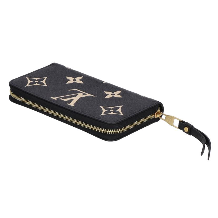ＬＯＵＩＳ　ＶＵＩＴＴＯＮ ルイヴィトン/ジッピーウォレット／アンプラント／ノワ－ル／ベ－ジュ/M80481//RFI****/Aランク/62