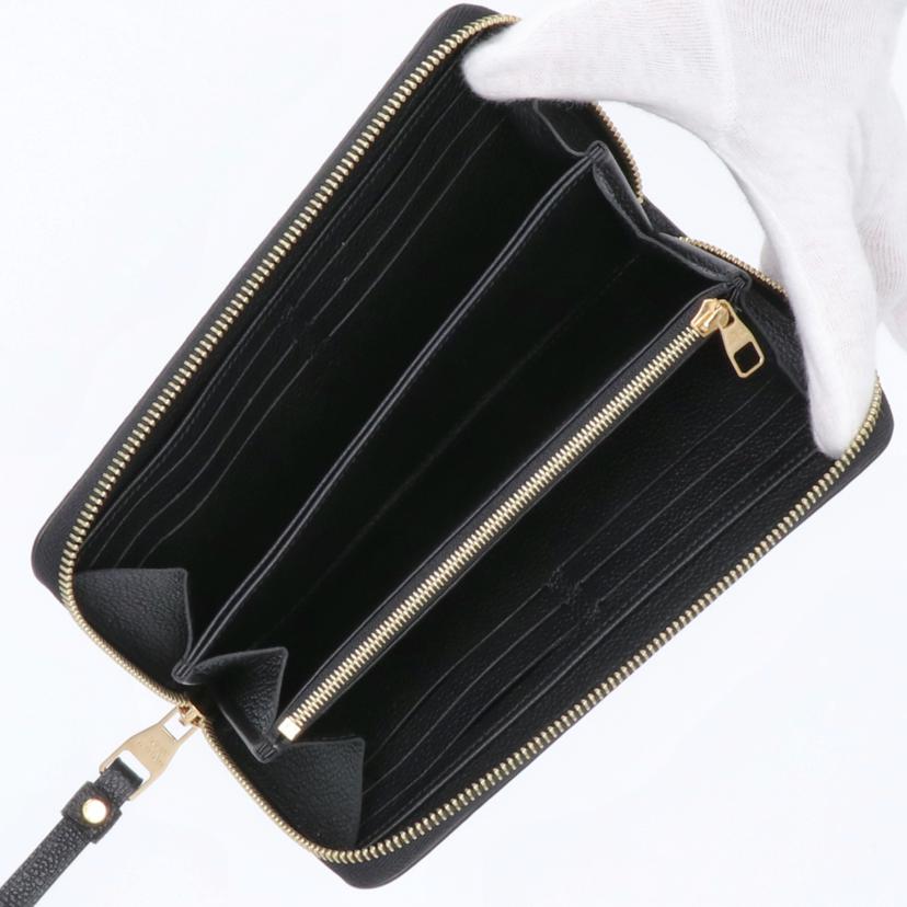 ＬＯＵＩＳ　ＶＵＩＴＴＯＮ ルイヴィトン/ジッピーウォレット／アンプラント／ノワ－ル／ベ－ジュ/M80481//RFI****/Aランク/62