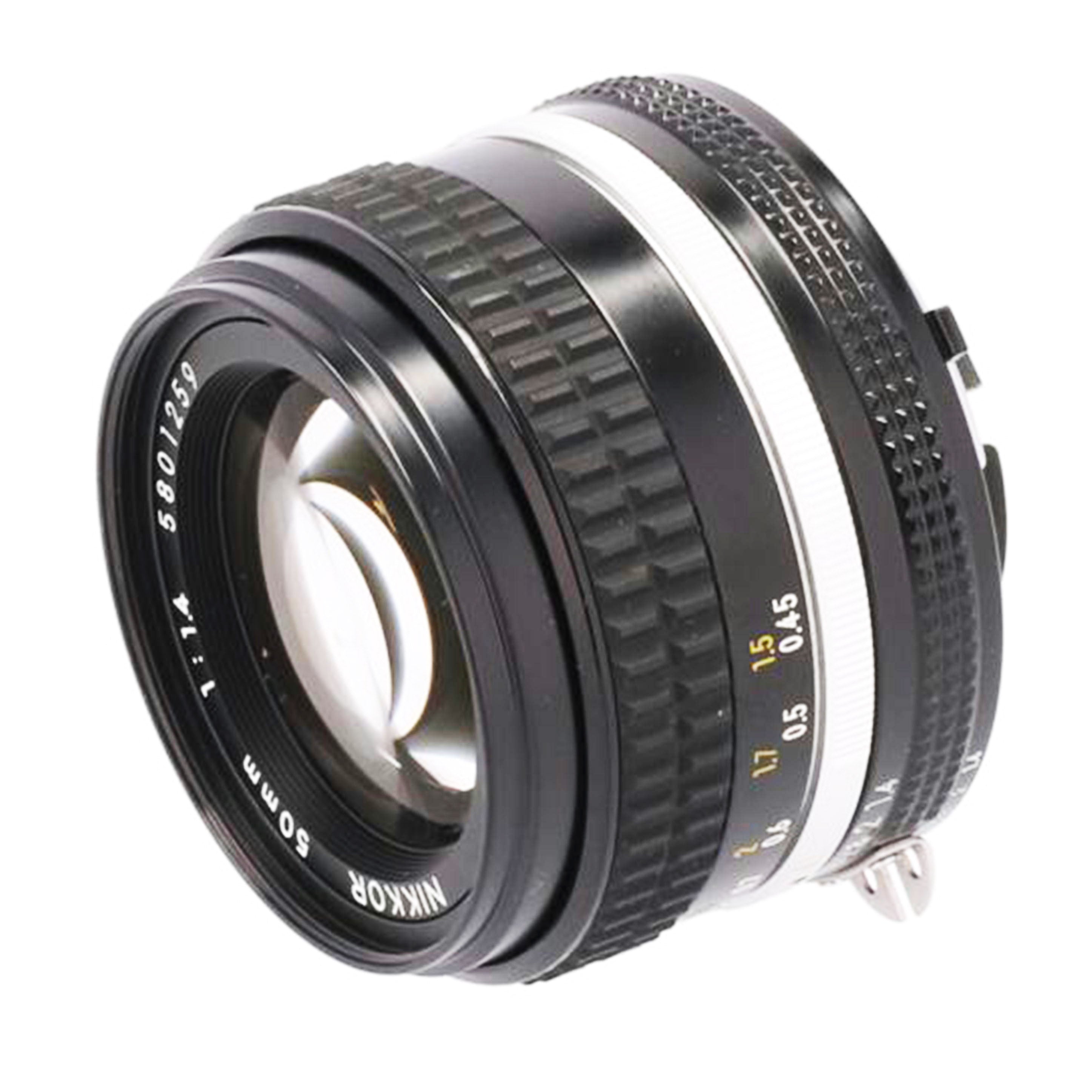 Ｎｉｋｏｎ ニコン/交換レンズ/AI Nikkor 50mm f/1.4//5801259/Cランク/62