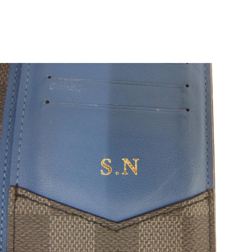 ＬＶ ﾙｲｳﾞｨﾄﾝ/ポルトフォイユブラザ／グラフィット／ネプテューヌ/N63266//SP1136/Bランク/82