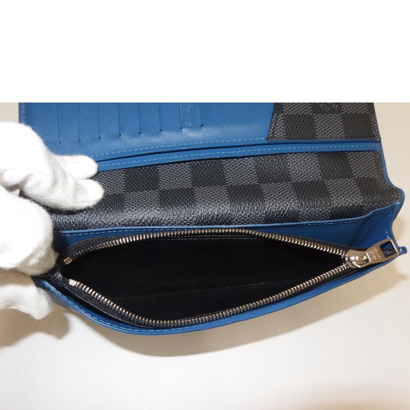 ＬＶ ﾙｲｳﾞｨﾄﾝ/ポルトフォイユブラザ／グラフィット／ネプテューヌ/N63266//SP1136/Bランク/82