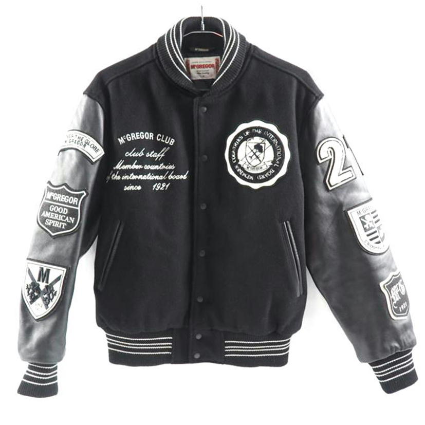 ＮｃＧＲＥＧＯＲ マックレガー/スタジャン　ウールｘレザー　//ABランク/79