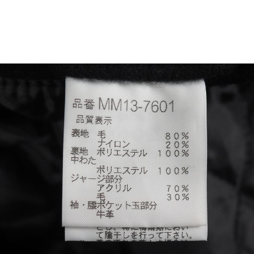 ＮｃＧＲＥＧＯＲ マックレガー/スタジャン　ウールｘレザー　//ABランク/79