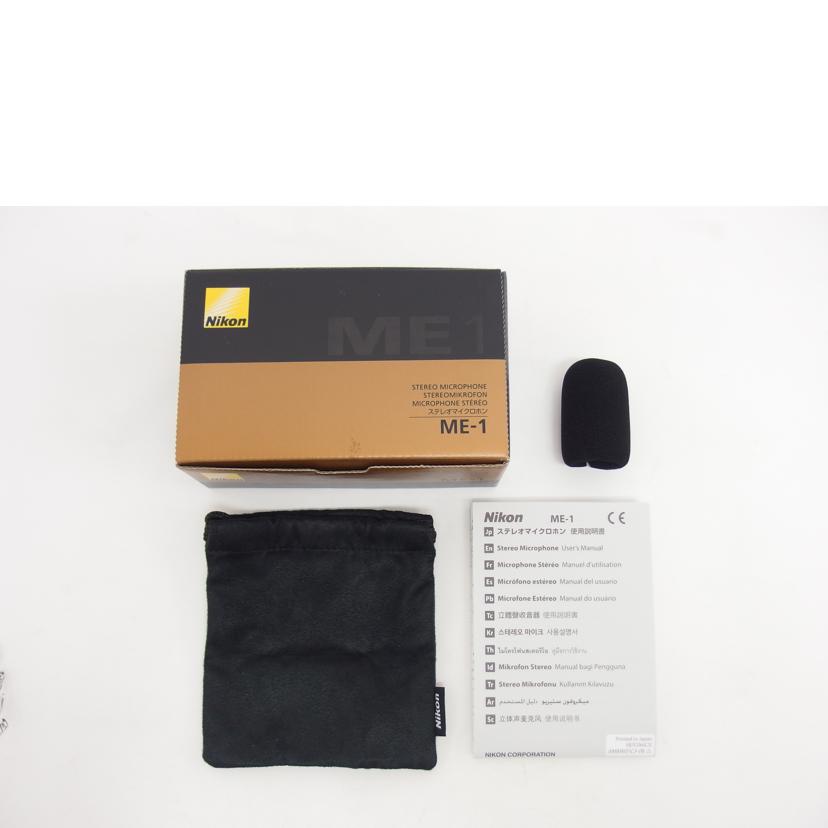 Ｎｉｋｏｎ ニコン/ステレオマイクロホン/ME-1//1110903/ABランク/04