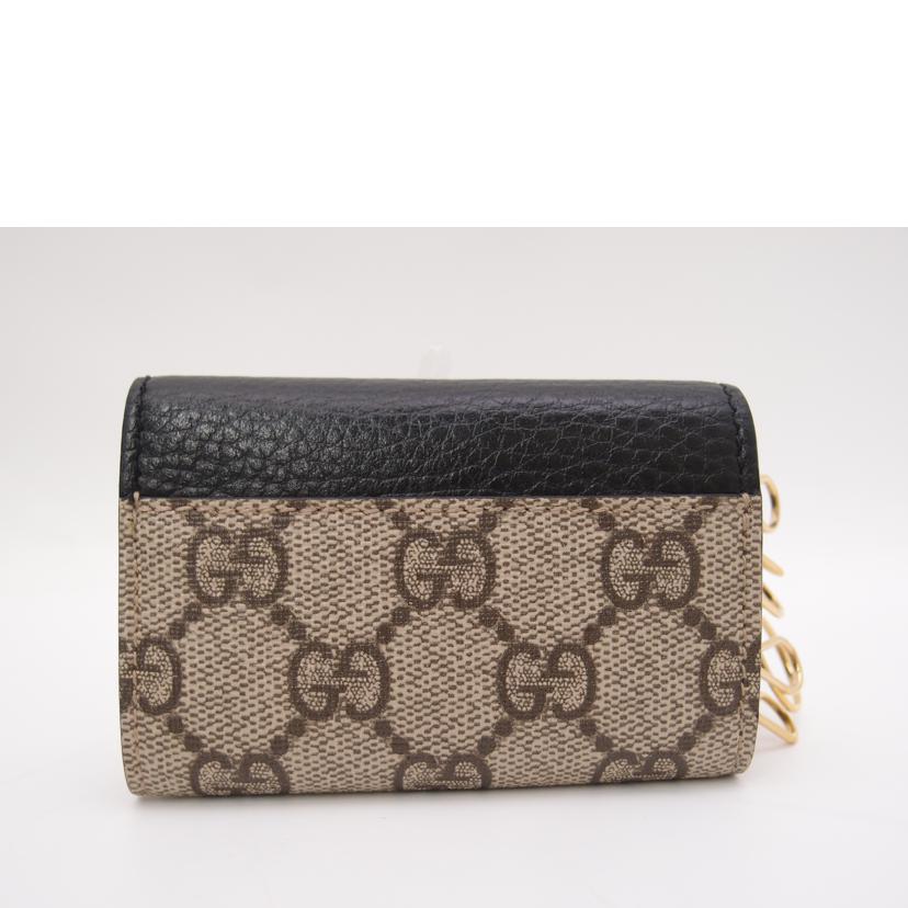 ＧＵＣＣＩ グッチ/ＧＧマーモント・レザー６連キーケース／ブラック/456118//2149/SAランク/69