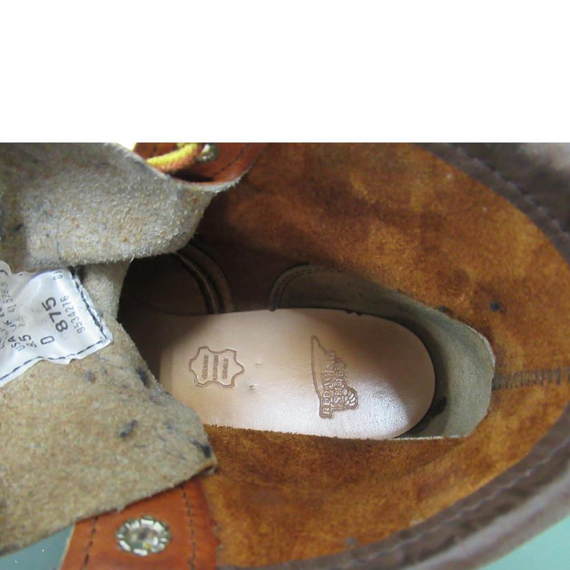ＲＥＤＷＩＮＧ/アイリッシュセッター／レースアップブーツ/875//ABランク/63