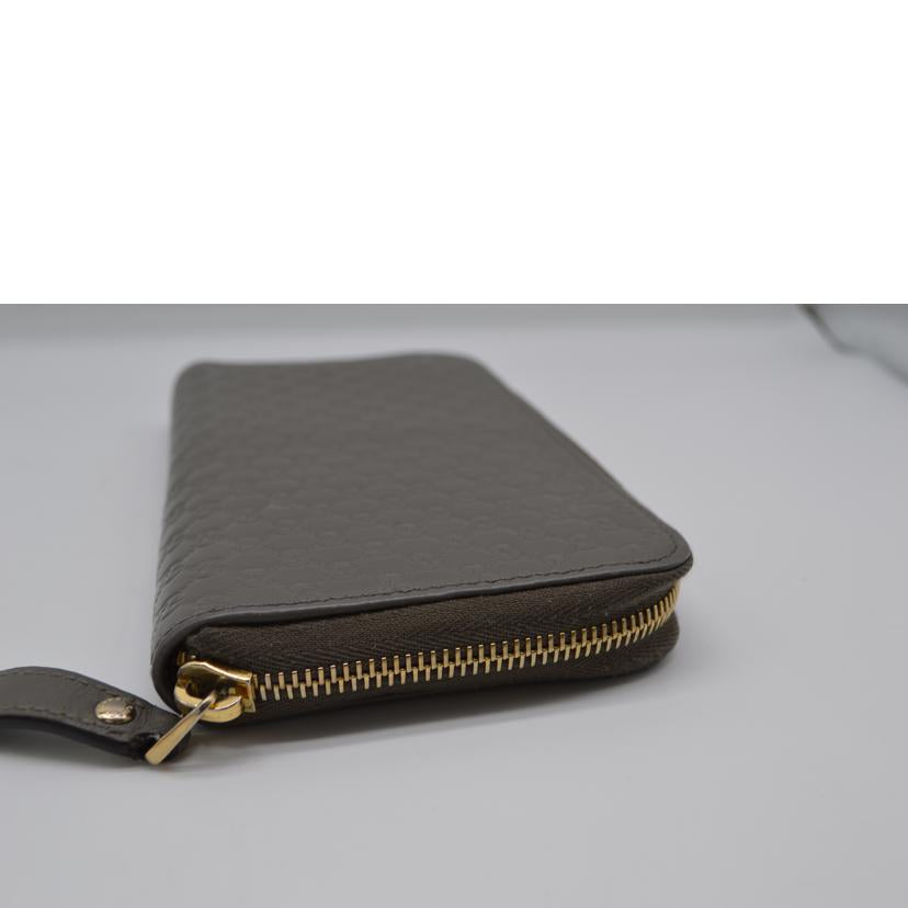 ＧＵＣＣＩ/マイクログッチシマラウンドファスナー長財布/449391//493075/ABランク/89