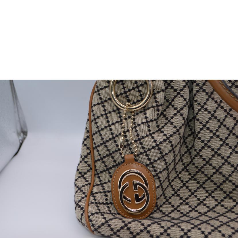 ＧＵＣＣＩ グッチ/ディアマンテキャンバススークーレザーハンド/211944//001013/Aランク/89