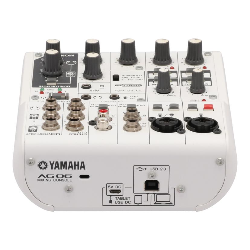 ＹＡＭＡＨＡ ヤマハ/ミキサー/AG06//21YCZL01029/Bランク/81