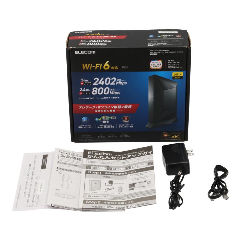 ＥＬＥＣＯＭ エレコム/Ｗｉｆｉルーター/WRC-X3200GST-B//Bランク/75