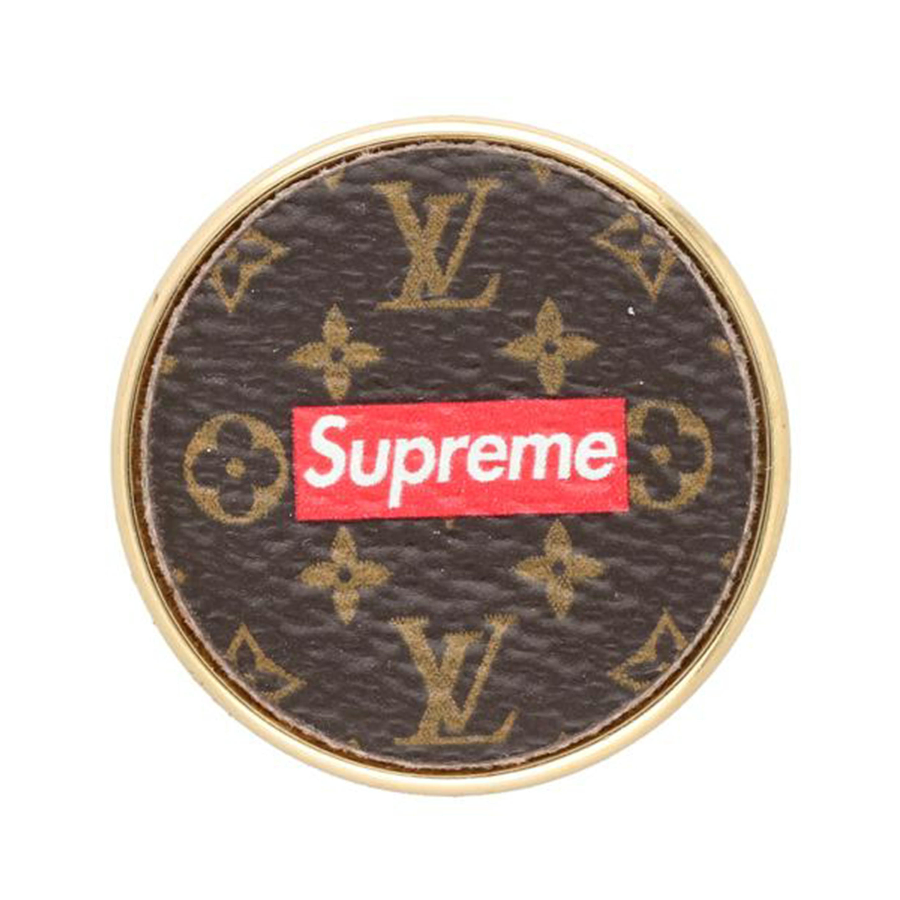 ＬＶ×Ｓｕｐｒｅｍｅ ルイヴィトン/ＬＶ×シュプリーム限定ブローチ／モノグラム/MP2076//RM0***/ABランク/75