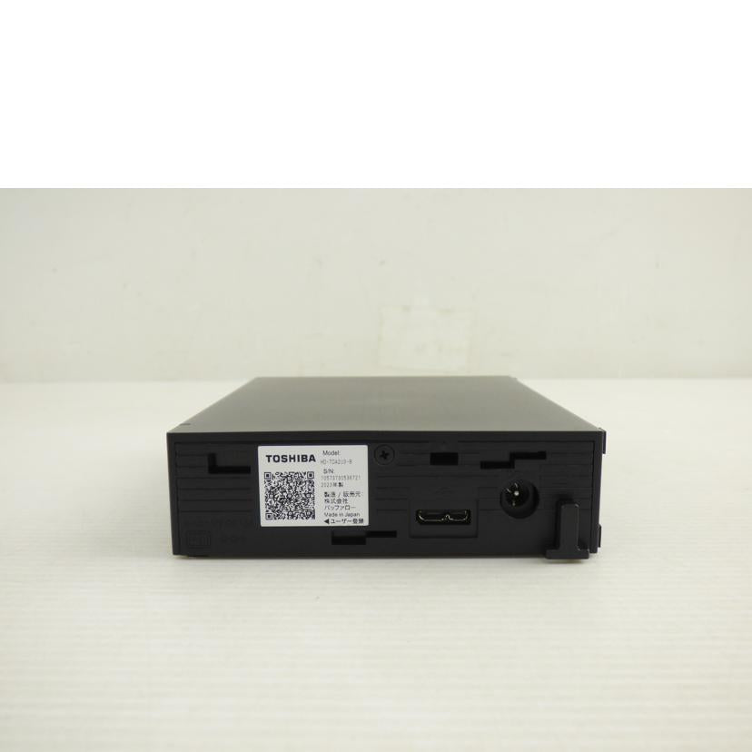 ＴＯＳＨＩＢＡ 東芝/外付けＨＤＤ/HD-TDA2U3-B//10573730536721/Aランク/64