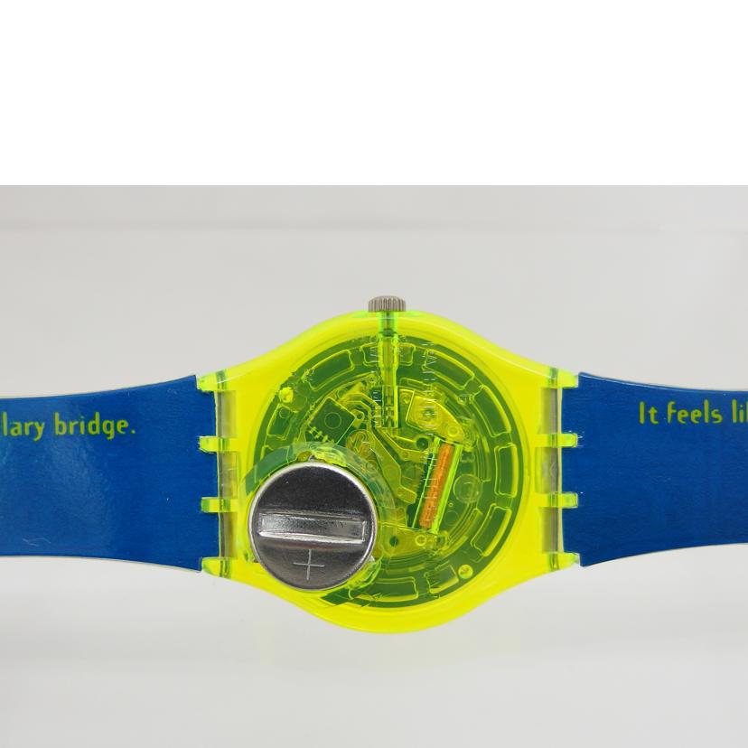 ｓｗａｔｃｈ スウォッチ/１９９７ＢＲＯＯＫＬＹＮへの通路ヴィンテージウォッチ／クォーツ/GJ120//Aランク/04