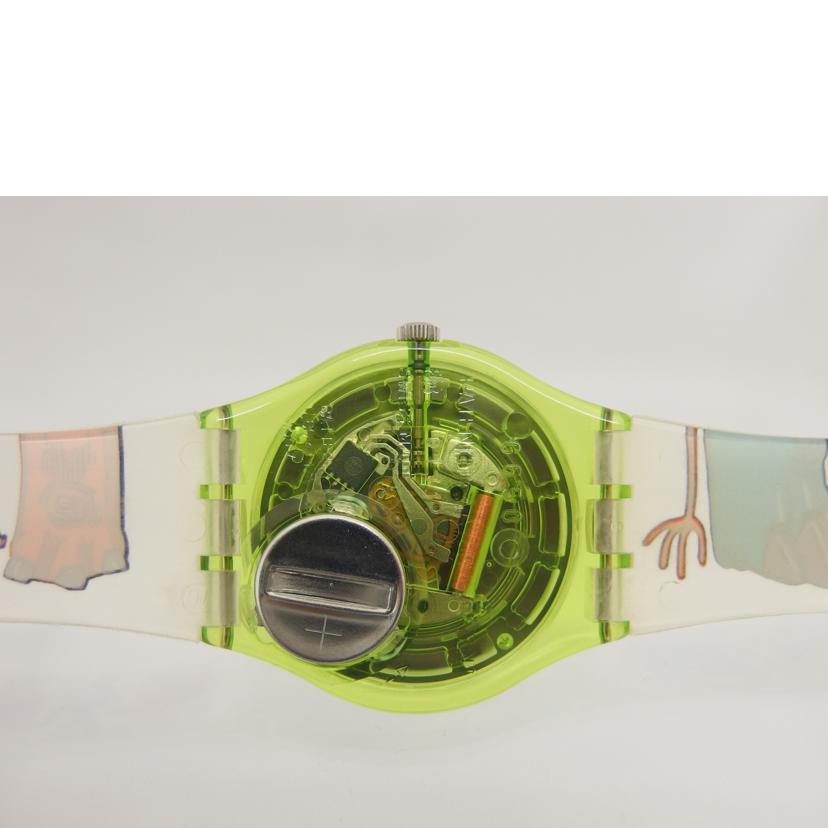 ｓｗａｔｃｈ スウォッチ/１９９７ゲントムカデ／ヴィンテージウォッチ／クォーツ/GG143//6650/Aランク/04