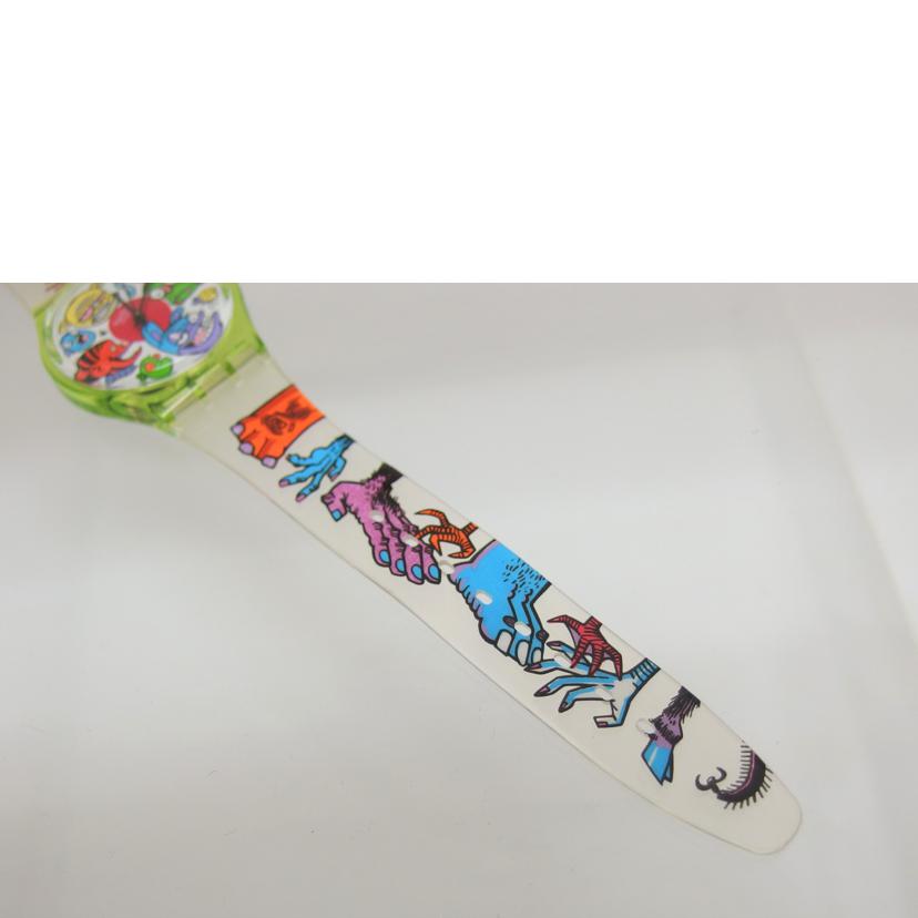 ｓｗａｔｃｈ スウォッチ/１９９７ゲントムカデ／ヴィンテージウォッチ／クォーツ/GG143//6650/Aランク/04